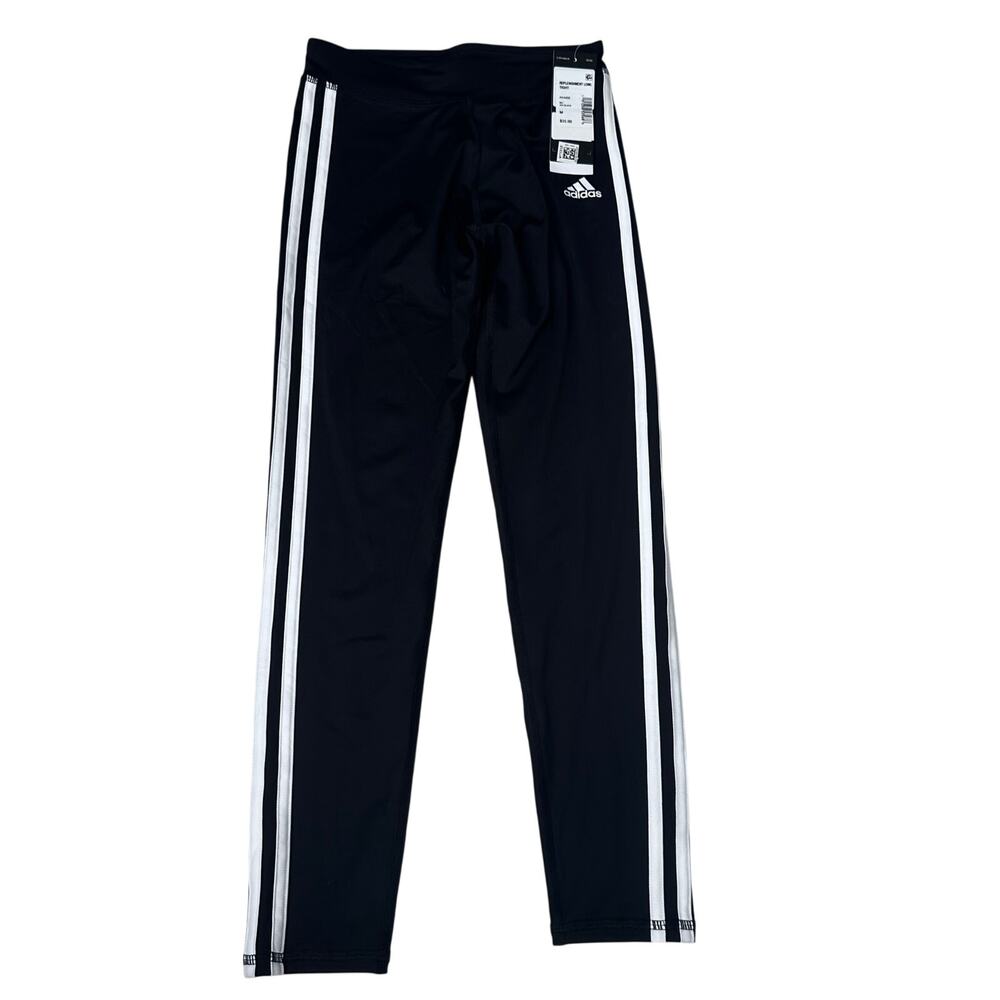 Adidas Replenishment Long Tights - Black/White - Medium